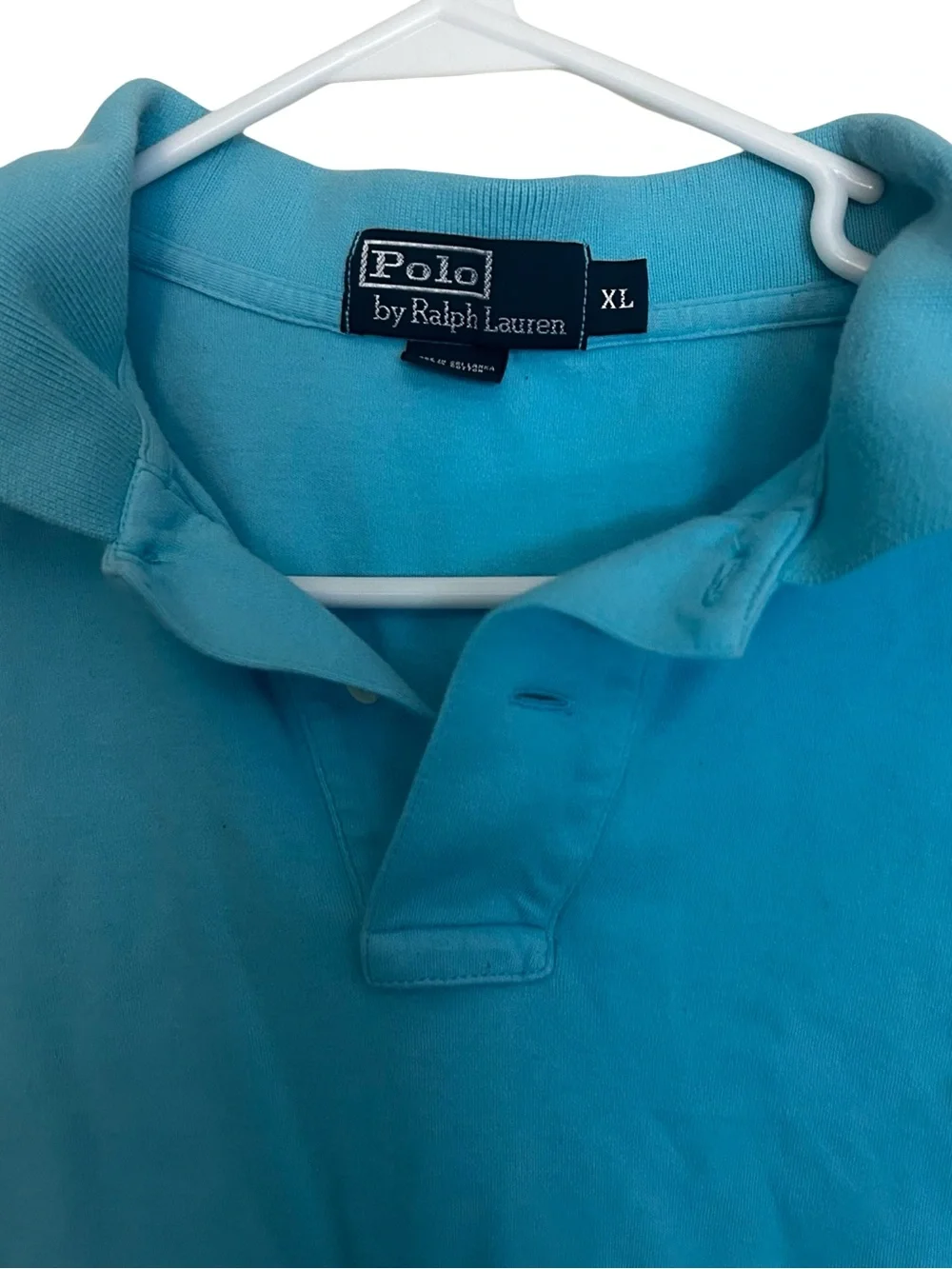 Ralph Lauren Men’s Teal Polo with Yellow Pony